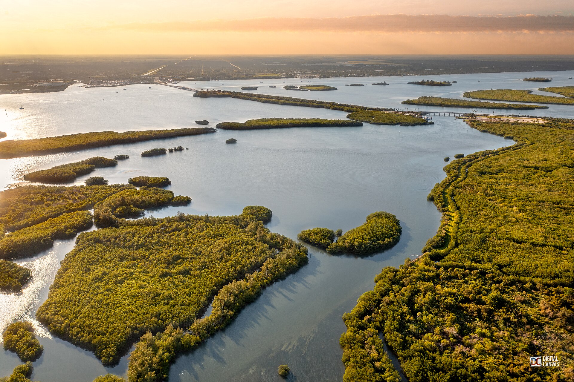 Indian River Lagoon area map